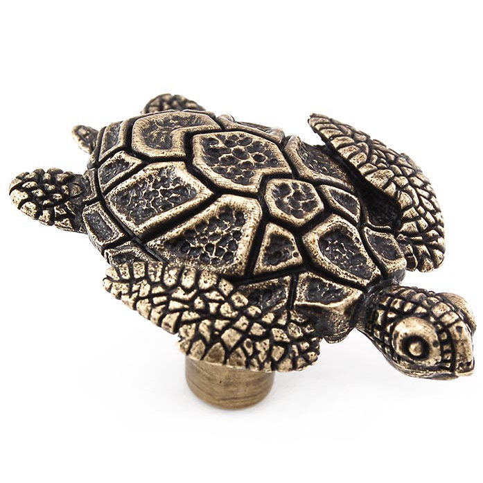 Pollino Novelty Knob, Antique Brass