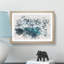 Winter Forest by a Lake in Germany - Framed Print-56882230-56882231
