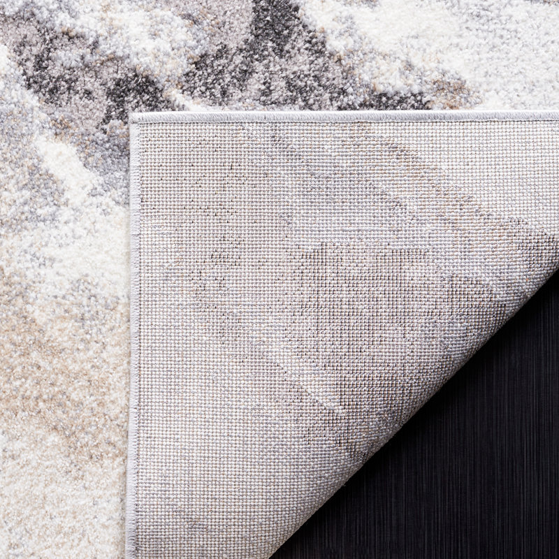 Hanka Performance Abstract Rug, Rectangle 5'3" x 7'6"