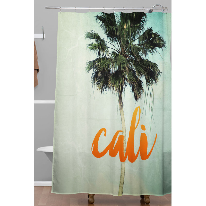 Rideau de douche simple en polyester Darina