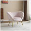 Chaise d'appoint rembourrée Manthey-106438023