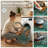 Goldene Oriental Tiger Vintage Washable Area Rug - Soft Cashmere Carpet for Living Room, Bedroom, or Office-740514495-756301378