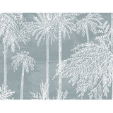 Floral Grass Cloth Wallpaper Roll