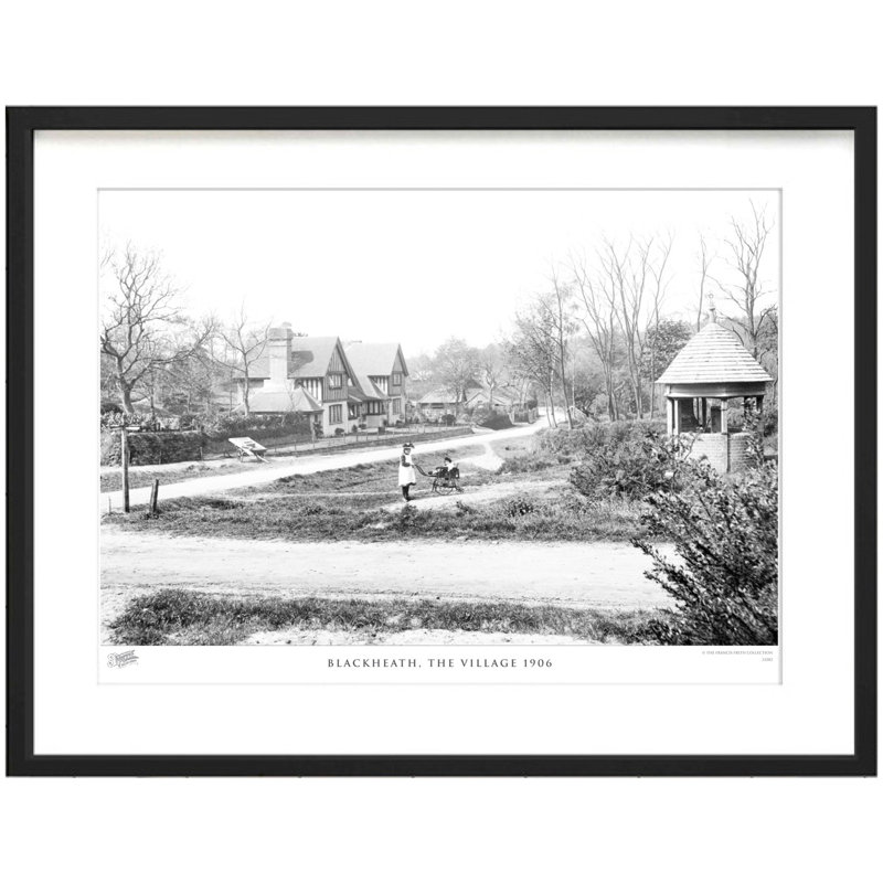 Blackheath, The Village 1906 by Francis Frith - Single Picture Frame Print, 28cm H x 36cm W x 2.3cm D