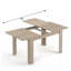 Emmy-Lou Beech Metal Base Dining Table-1652995475-1652995477
