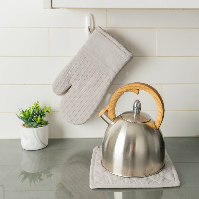 Flato Home Cotton Potholder, Gray