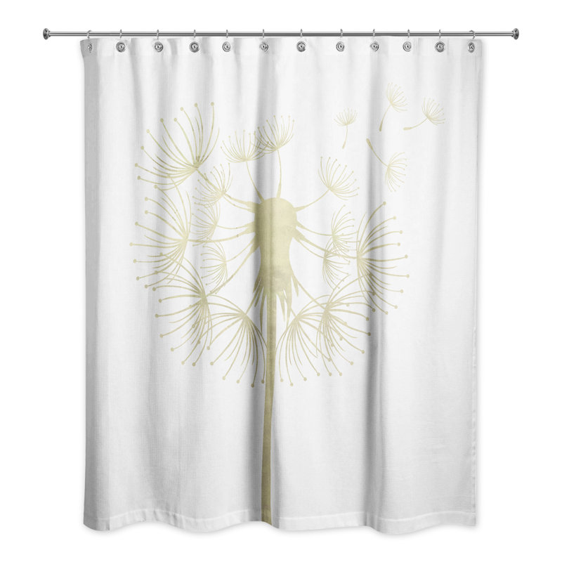 Shower Curtain, Yellow