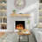 Fireplace Mantel, Wood Floating Fireplace Shelves-106364596-106364601
