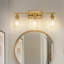 Breeonna Dimmable Bathroom Vanity Light with Clear Glass Shade-549989234-592314750