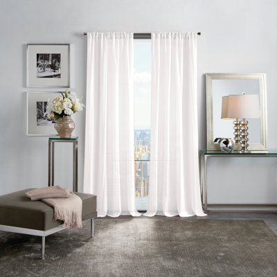 Paire de rideaux transparents Martha Stewart