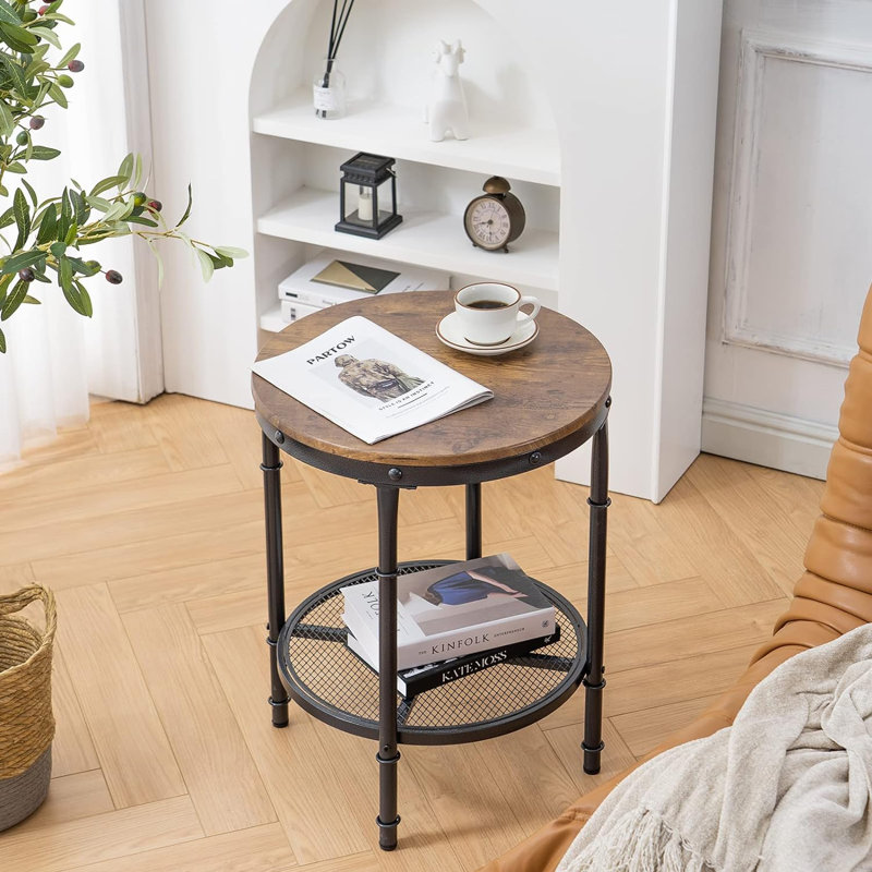 Jehu End Table, Brown