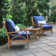 Brunswick Teak 2 - Person Patio Conversation Sets with Cushions