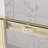 44"-48"W X 74"H Single Sliding Semi-Frameless Shower Door With Clear Glass-108225254