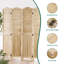 Paravent pliant en bois massif - Paravent-129130210-129130208