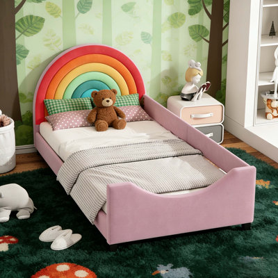Lit de jour simple rembourré Rainbow