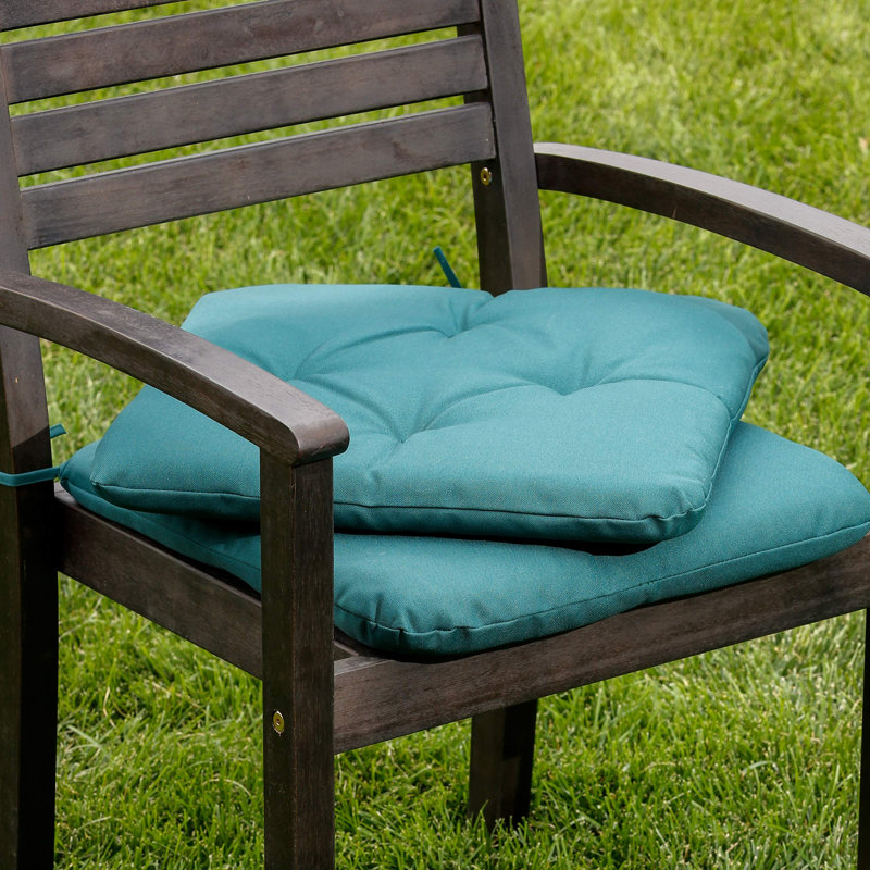 Coussin de siège Badie, Vert foncé