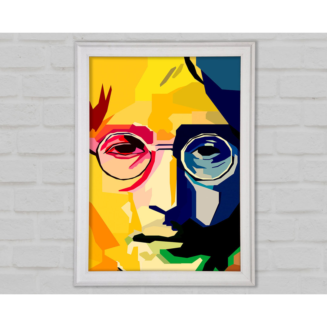 John Lennon Farben - Druck