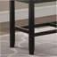 Banc rembourré, banc de salle à manger rustique contemporain, banc à hauteur de comptoir avec garniture cloutée-1393665225-1388246158
