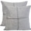 Coussin décoratif en micro suède, coussin en faux suède (paquet de 2)