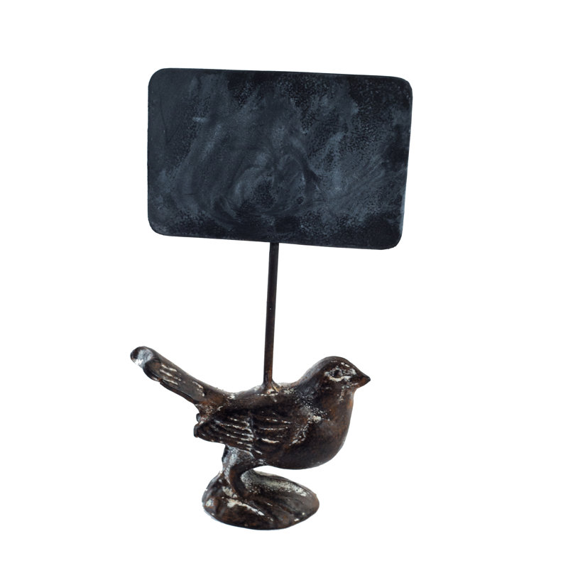 Tableau magnétique à plateau en fonte d’oiseaux moulé