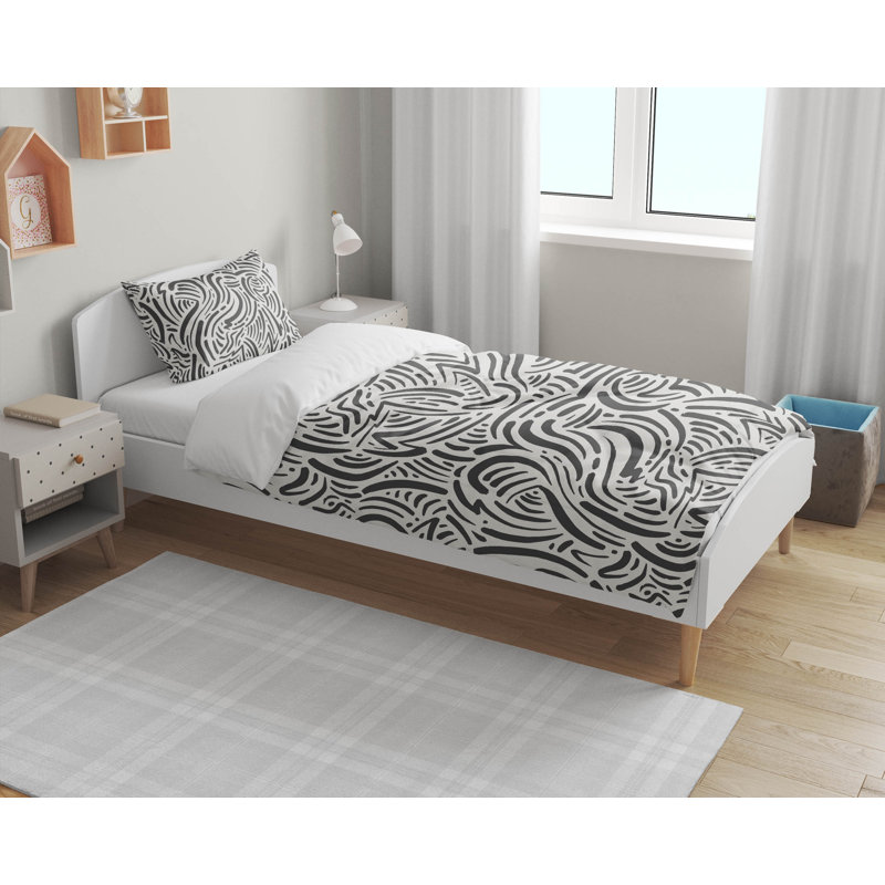 Ensemble d'édredon Cozy Swirl, Ivoire ivoire