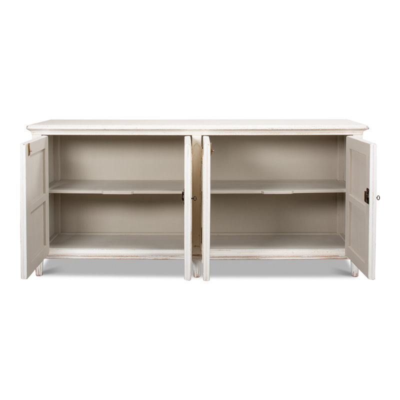 Ribbon 78'' W Solid Wood Sideboard