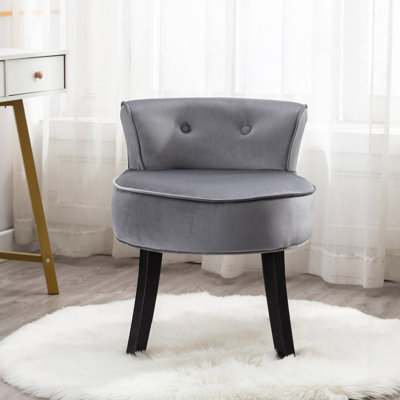 Sera Solid Wood Accent Stool