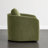 33" W Modern Upholstered Swivel Armchair-1378563915