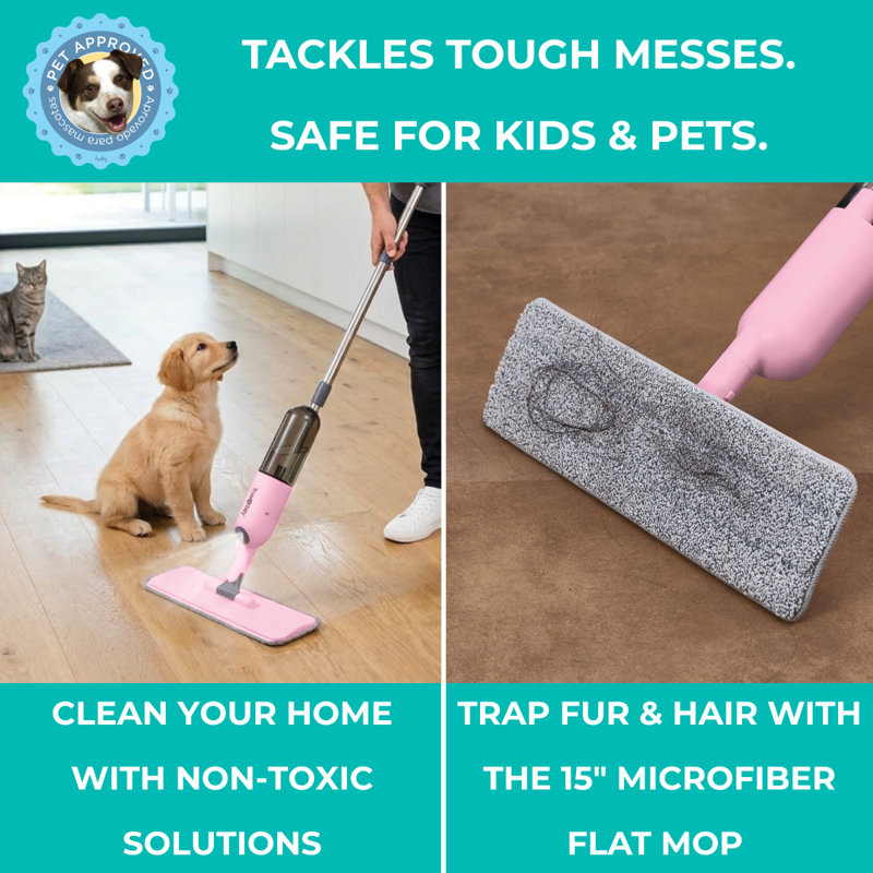 True & Tidy Multi-functional 4 in 1 Spray Mop Kit