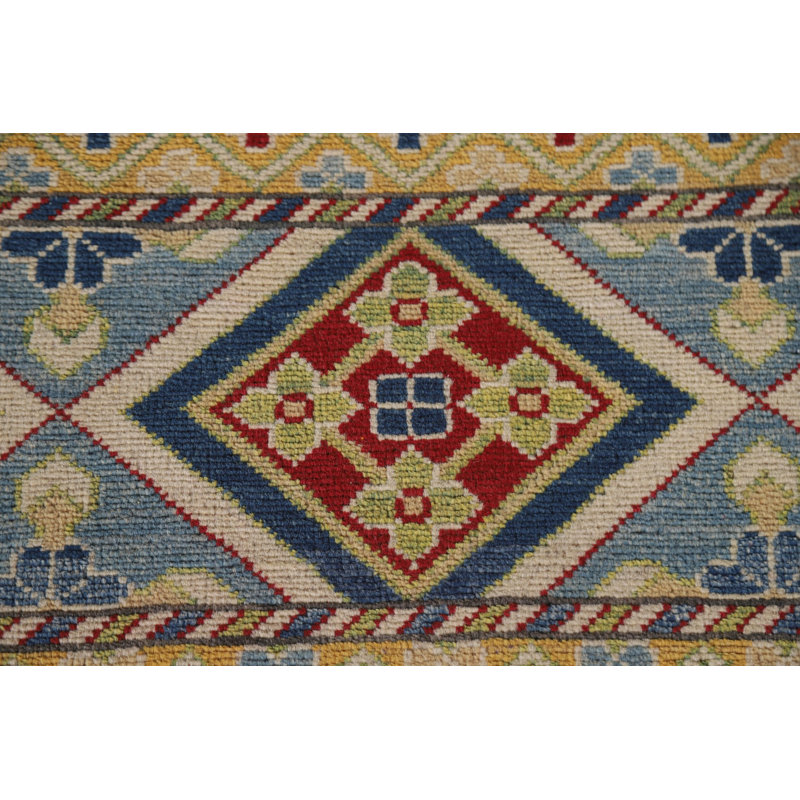 Tapis rayé Kazak 10 x 14