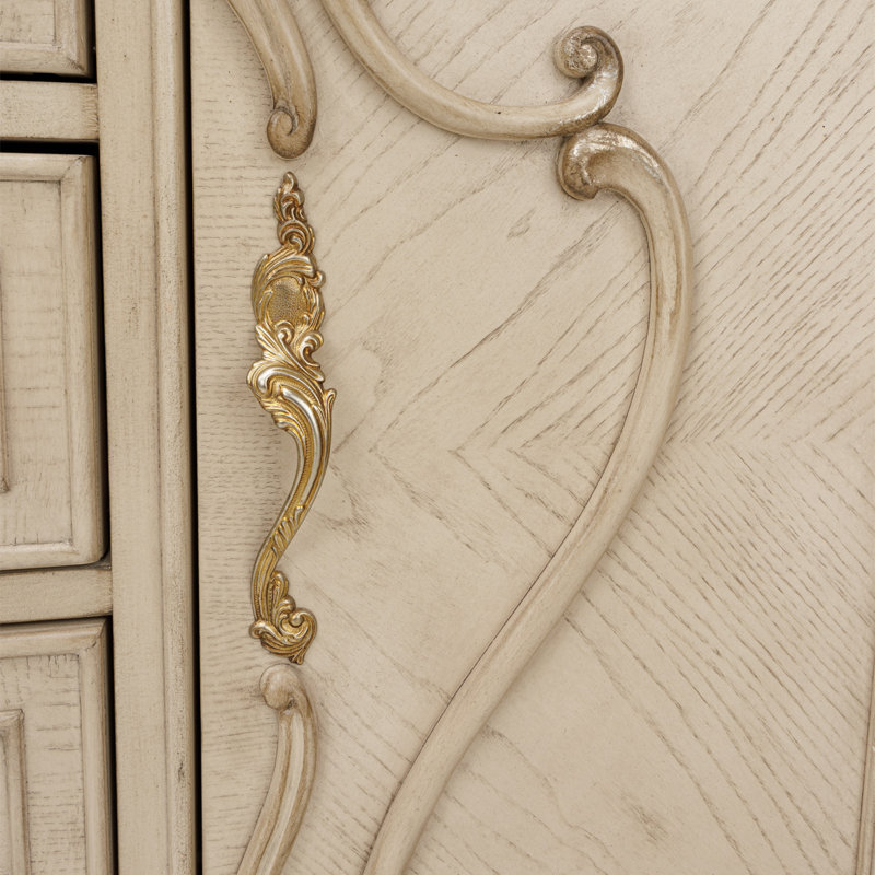 Platine De Royale 73.25'' W Solid Wood Sideboard