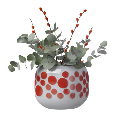 Iris Apfel Handmade Lead Free Crystal Table Vase