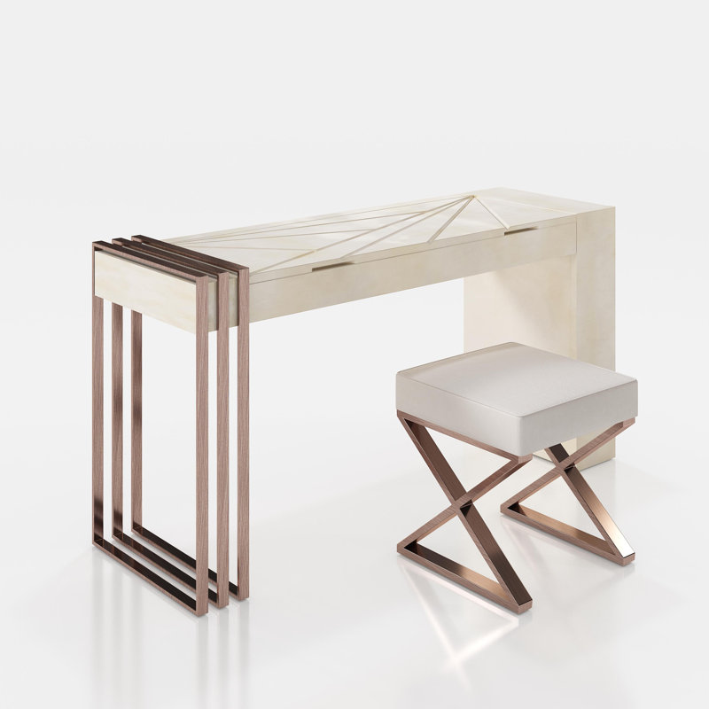 Lynnsie Dressing Table with Mirror