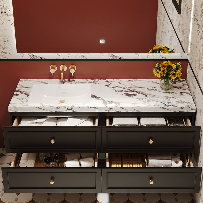 Meuble-lavabo de style américain