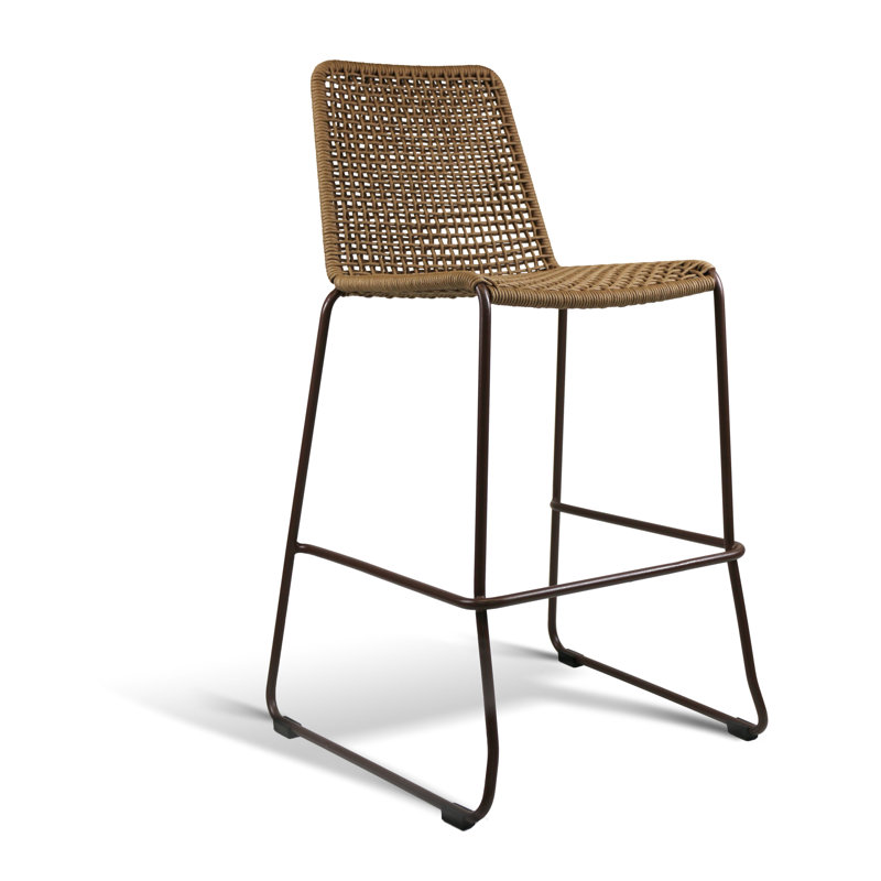 Knot Bar Stool, Oxide /Latte 