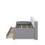Lit plateforme simple tapissier avec tiroirs-359215003