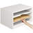 Logan 3 Tier Paper, Mail And File Organizer For Desk-99454561
