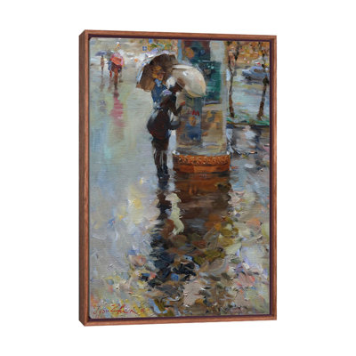 Rain In Kyiv by Igor Zhuk - Painting on Canvas