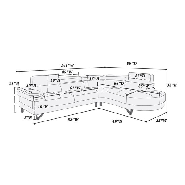 Dimensions du produit