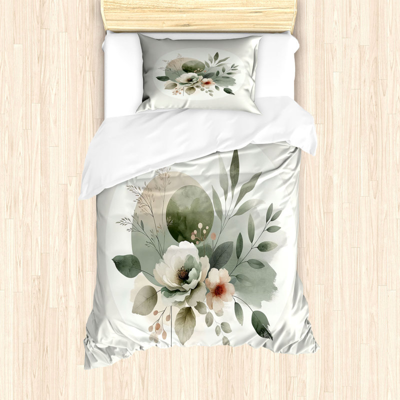 Monstera Duvet Cover, Twin Duvet Cover + 1 Standard Shams