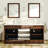 Wauconda 72.6" W x 19.62" D x 36" H Double Bathroom Vanity-59146628-121644768