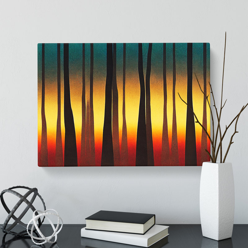 Deco Forest Vol.4 - Wrapped Canvas