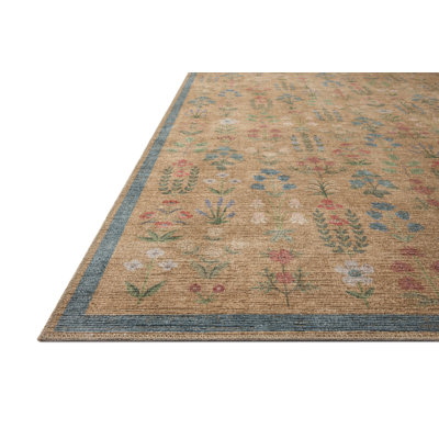 Rifle Paper Company x Loloi Edinburgh Wheat / Multi  Area Rug