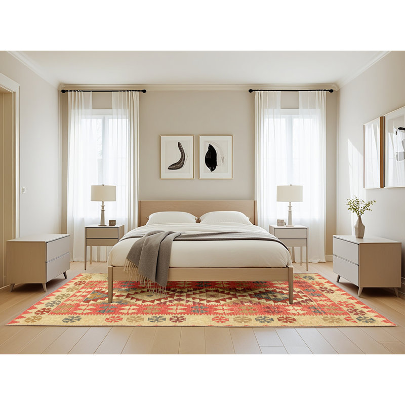 Southwestern Indoor Rug, Rectangle 5' x 8'