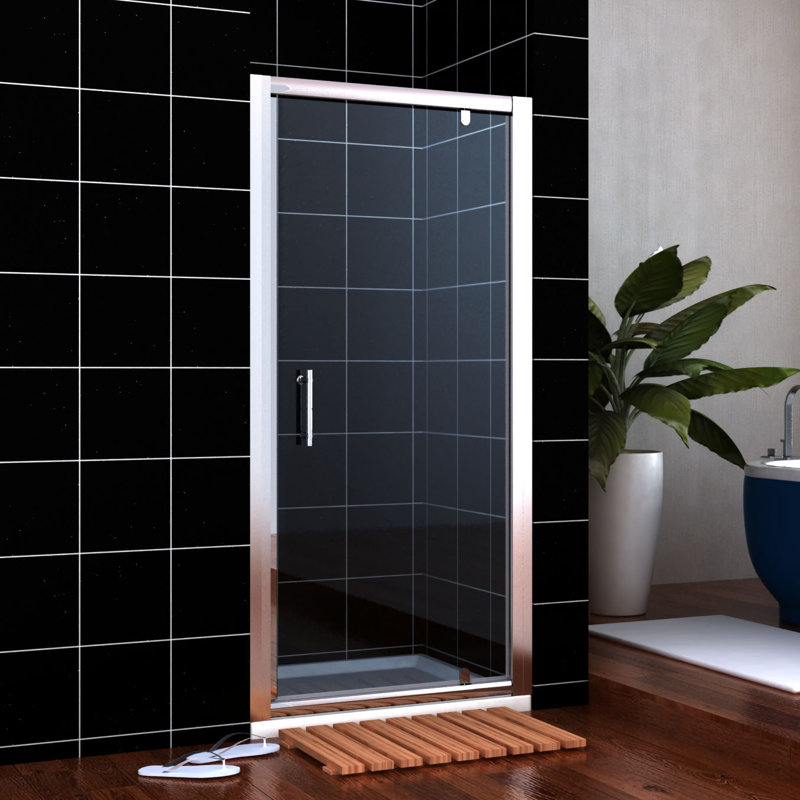 Psyllatos Glass Rectangular Shower Enclosure, 1850mm H x 1500mm W x 800mm D