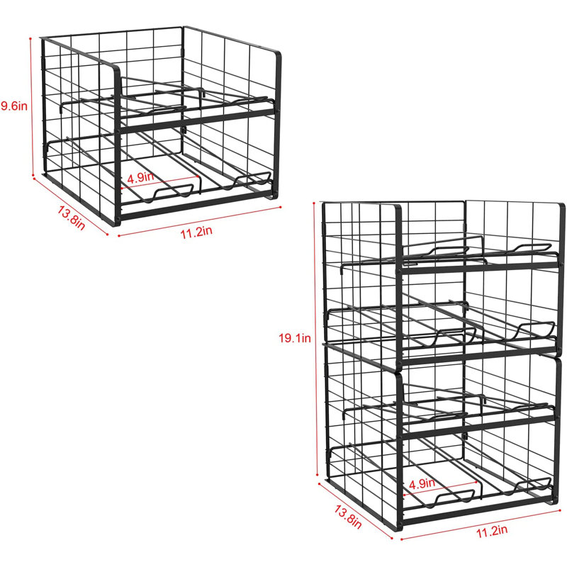 Leonina Can Organizer, Black