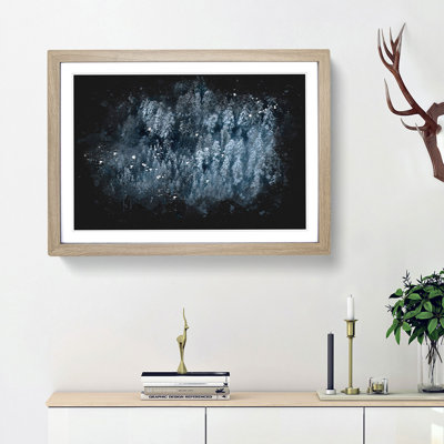 A Pine Tree Forest - Picture Frame Graphic Art Print