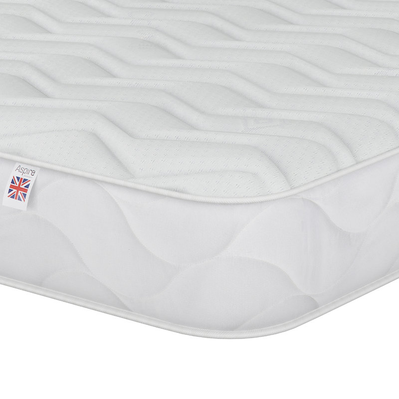 Andreika Latitude Run Open Coil Mattress, Kingsize (5')