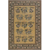 Antique One-of-a-Kind Rectangle 5'10" X 8'10" Hand Knotted Area Rug