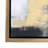 Canvas Abstract Gold Framed Wall Art with Gold Frame